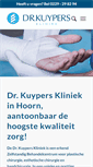 Mobile Screenshot of kuyperskliniek.nl